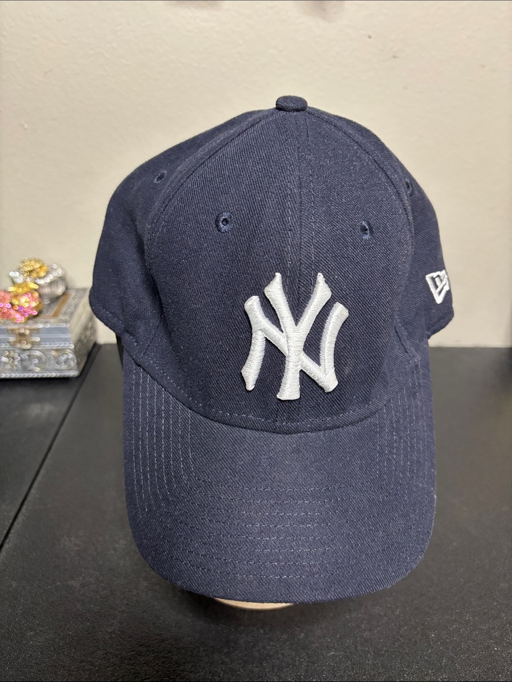 New Era New York Yankees Navy Blue Embroidered Cap OSFM